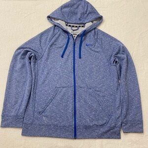 NIKE Dri-fit full-zip yoga training Hoodie